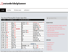 Tablet Screenshot of bostonbridalplanner.com
